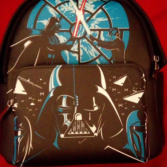 New, Darth Vader & Luke Skywalker, Star Wars, Small Backpack - Picture 2 of 7